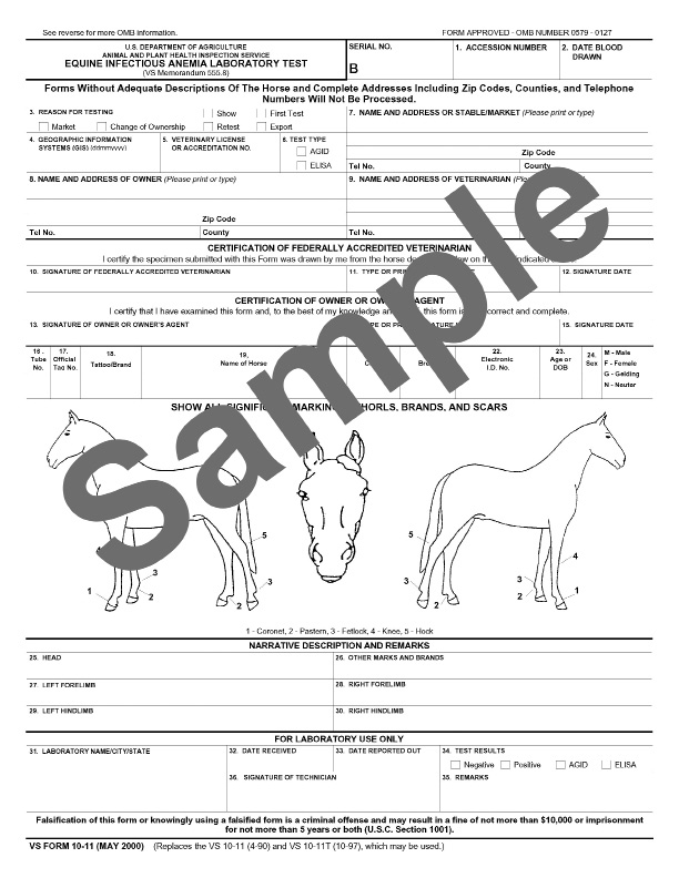 sample classical coggins form